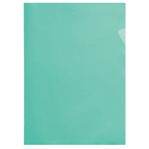 Quantore Pochette modèle L Quantore A4 PP 0.12mm vert 25 pièces