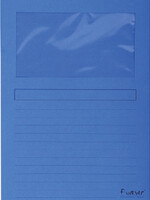 Exacompta Venstermap Exacompta Forever L-map 120gr donkerblauw