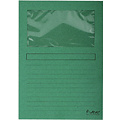 Exacompta Pochette modèle L Exacompta + fenêtre carton vert foncé