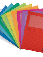 Exacompta Pochette modèle L Exacompta + fenêtre carton assorti