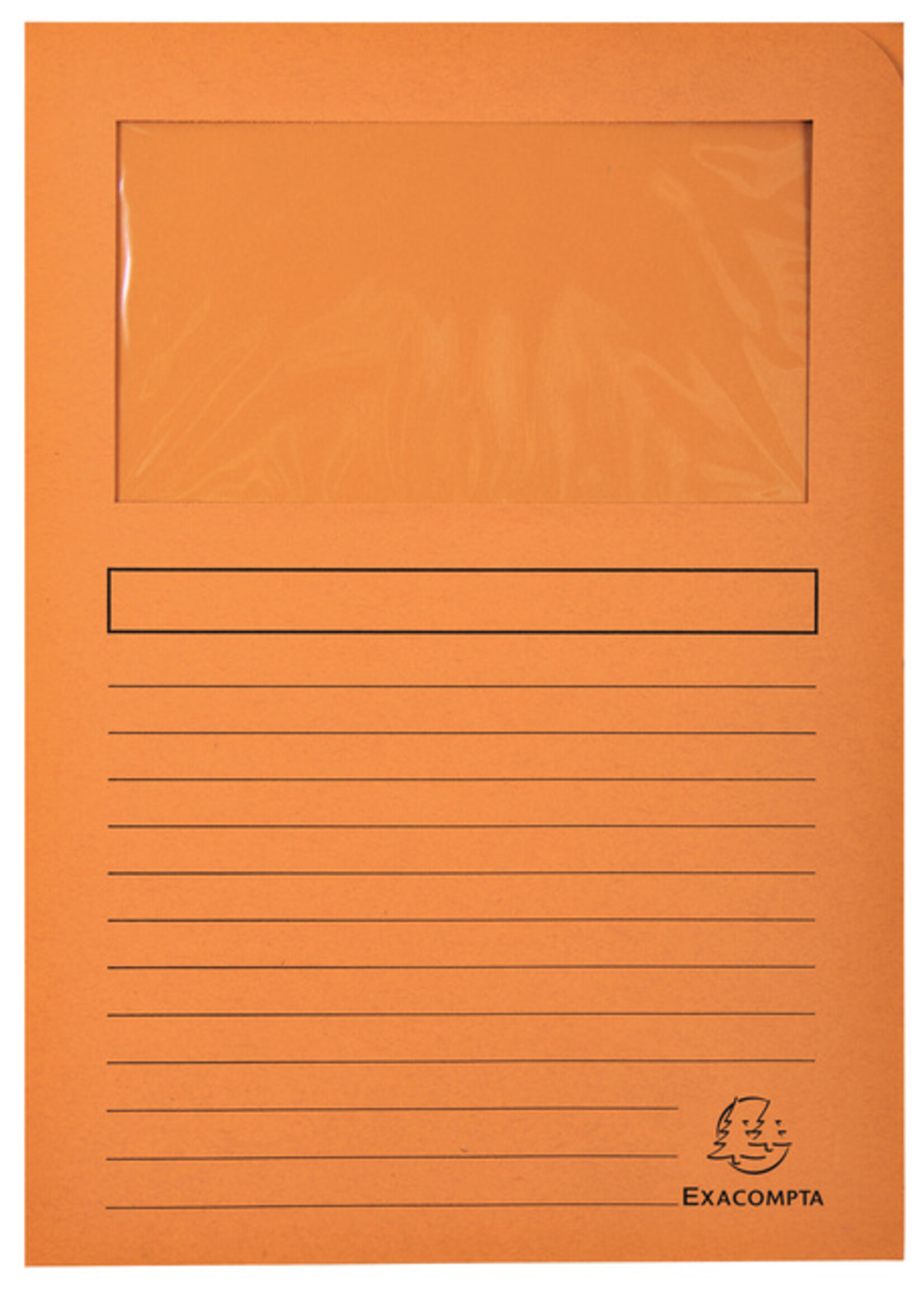 Exacompta Pochette Exacompta Forever avec fenêtre A4 120g carton assorti