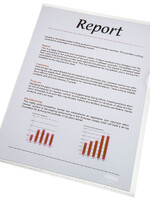 Esselte L-map Esselte standaard copy safe PP A4 transparant