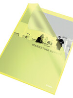 Esselte L-map Esselte standaard A4 0.11mm PP geel