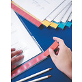 Leitz L-map Leitz premium A4 0.15mm PP gekleurde rand transparant