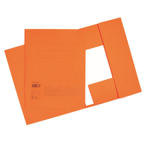 Quantore Chemise à rabats Quantore in-folio 320g orange