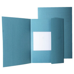 Dossiermap Quantore folio blauw