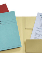 Esselte Dossiermap Esselte A4 3 kleppen manilla 275gr oranje