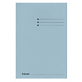 Esselte Dossiermap Esselte folio 3 kleppen manilla 275gr blauw