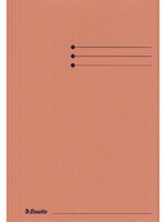 Esselte Dossiermap Esselte folio 3 kleppen manilla 275gr oranje
