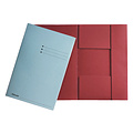 Esselte Dossiermap Esselte folio 3 kleppen manilla 275gr rood