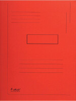 Exacompta Dossiermap Exacompta Forever A4 2 kleppen 290gr rood