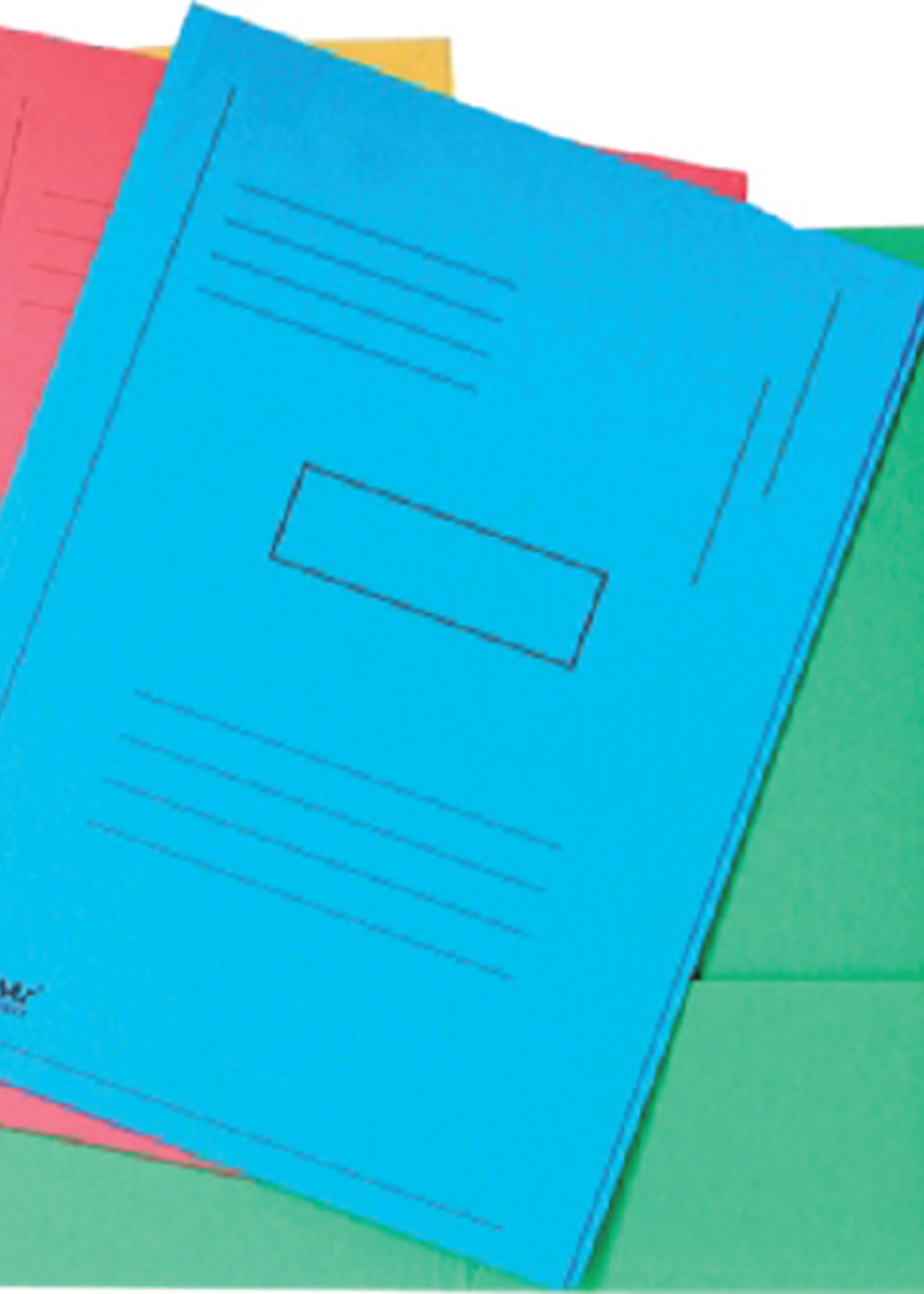 Exacompta Dossiermap Exacompta Forever A4 2 kleppen 290gr rood