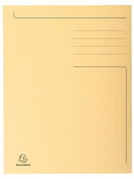 Exacompta Chemise Exacompta Forever 300g 3 rabats ivoire