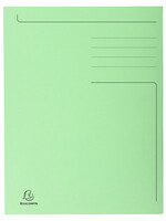 Exacompta Chemise Exacompta Forever 300g 3 rabats vert