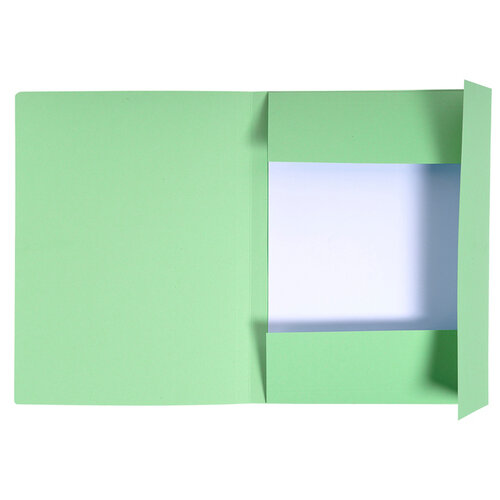 Exacompta Dossiermap Exacompta Forever A4 3 kleppen 280gr groen