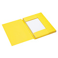 Jalema Dossiermap Secolor A4 3 kleppen 225gr geel
