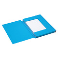 Jalema Dossiermap Secolor folio 3 kleppen 225gr blauw