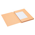 Jalema Dossiermap Secolor folio 3 kleppen 225gr chamois