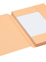 Jalema Dossiermap Secolor folio 3 kleppen 225gr chamois