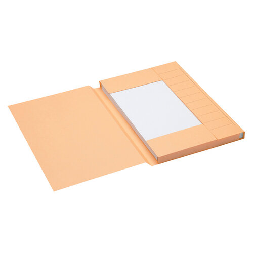 Jalema Dossiermap Secolor folio 3 kleppen 225gr chamois