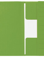 Jalema Dossiermap Secolor  Mammoet folio 3 kleppen 270gr groen