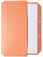 Quantore Chemise à annexes Quantore A4 ouverture côté long chamois