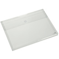 HF2 Pochette enveloppe HF2 A4 paysage 330x250x30mm PP blanc