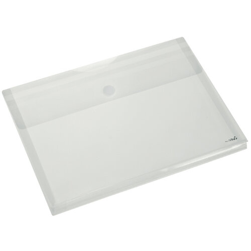 HF2 Pochette enveloppe HF2 A4 paysage 330x250x30mm PP blanc