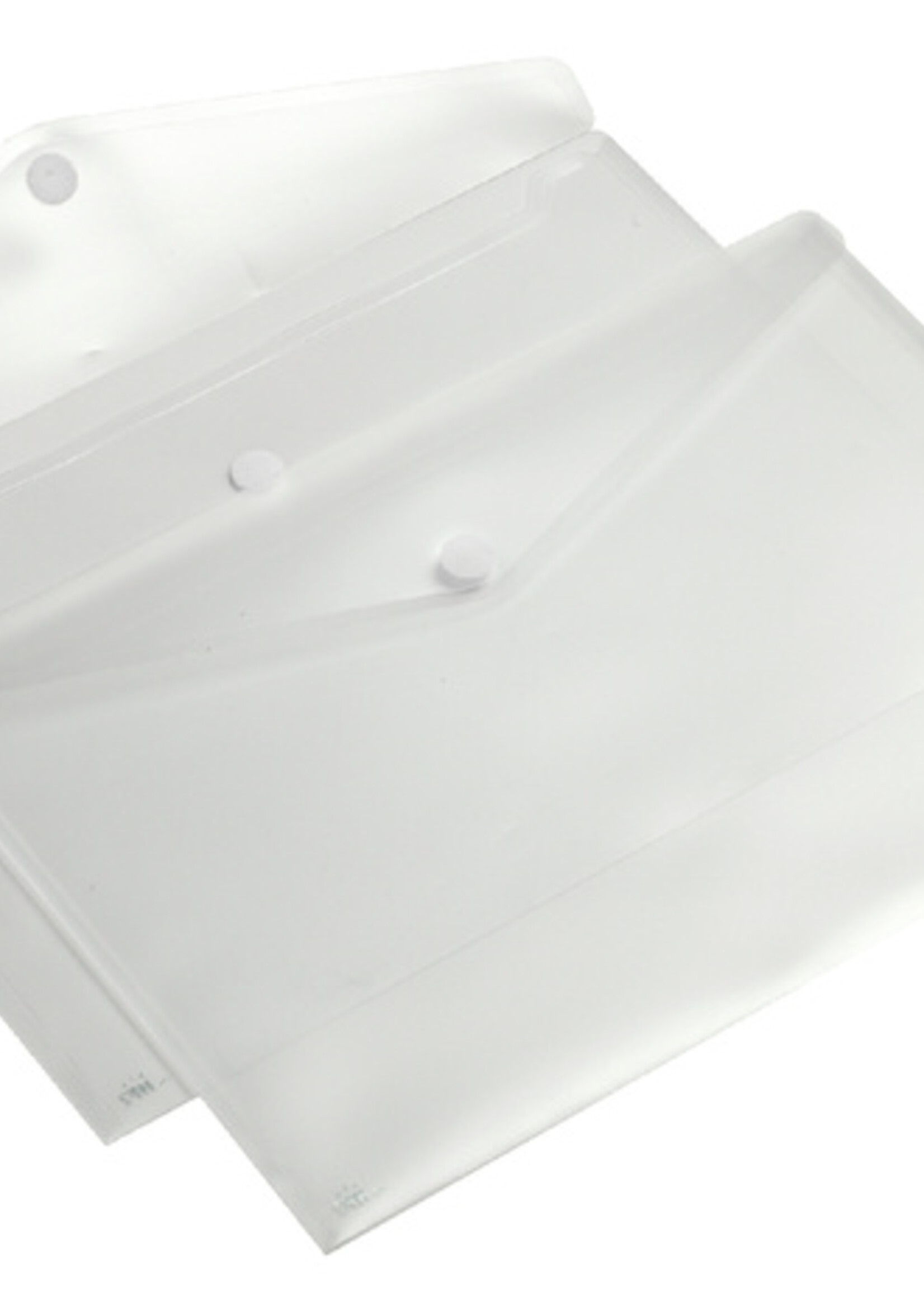 HF2 Pochette enveloppe HF2 A3 paysage 435x310mm PP blanc