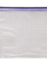 Tarifold Pochette rangement Tarifold avec zip 235x165mm PVC bleu