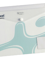 Rexel Pochette enveloppe Rexel Ice A4 +carte de visite transparent