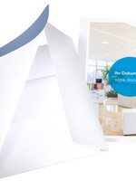 Biella Offertemap Pearl 2 A4 met insteektas 3 kleppen wit