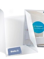 Biella Offertemap Pearl 5 A4 met insteektas 2 kleppen transparant