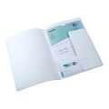 Oxford Dossier Oxford A4 avec pochette 2 rabats PP 0,5mm blanc