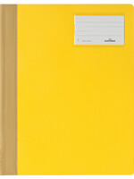 Durable Chemise à lamelle Durable A4 PVC porte-étiquette jaune