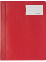 Durable Snelhechter Durable A4 PVC etiketvenster rood
