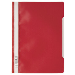 Snelhechter Durable A4 PP rood