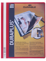 Durable Snelhechtmap Durable Duraplus A4 rood