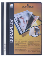 Durable Snelhechtmap Durable Duraplus A4 zwart