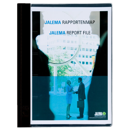 Jalema Rapportenmap Jalema A4 met snelhechter zwart