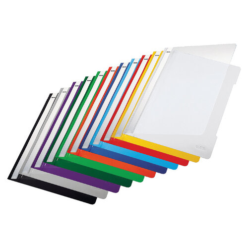 Leitz Chemise à lamelle Leitz 4191 A4 PVC orange