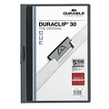 Durable Klemmap Durable Duraclip A4 3mm 30 vellen antraciet/grijs