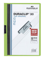 Durable Klemmap Durable Duraclip A4 3mm 30 vellen groen