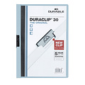 Durable Klemmap Durable Duraclip A4 3mm 30 vellen lichtblauw