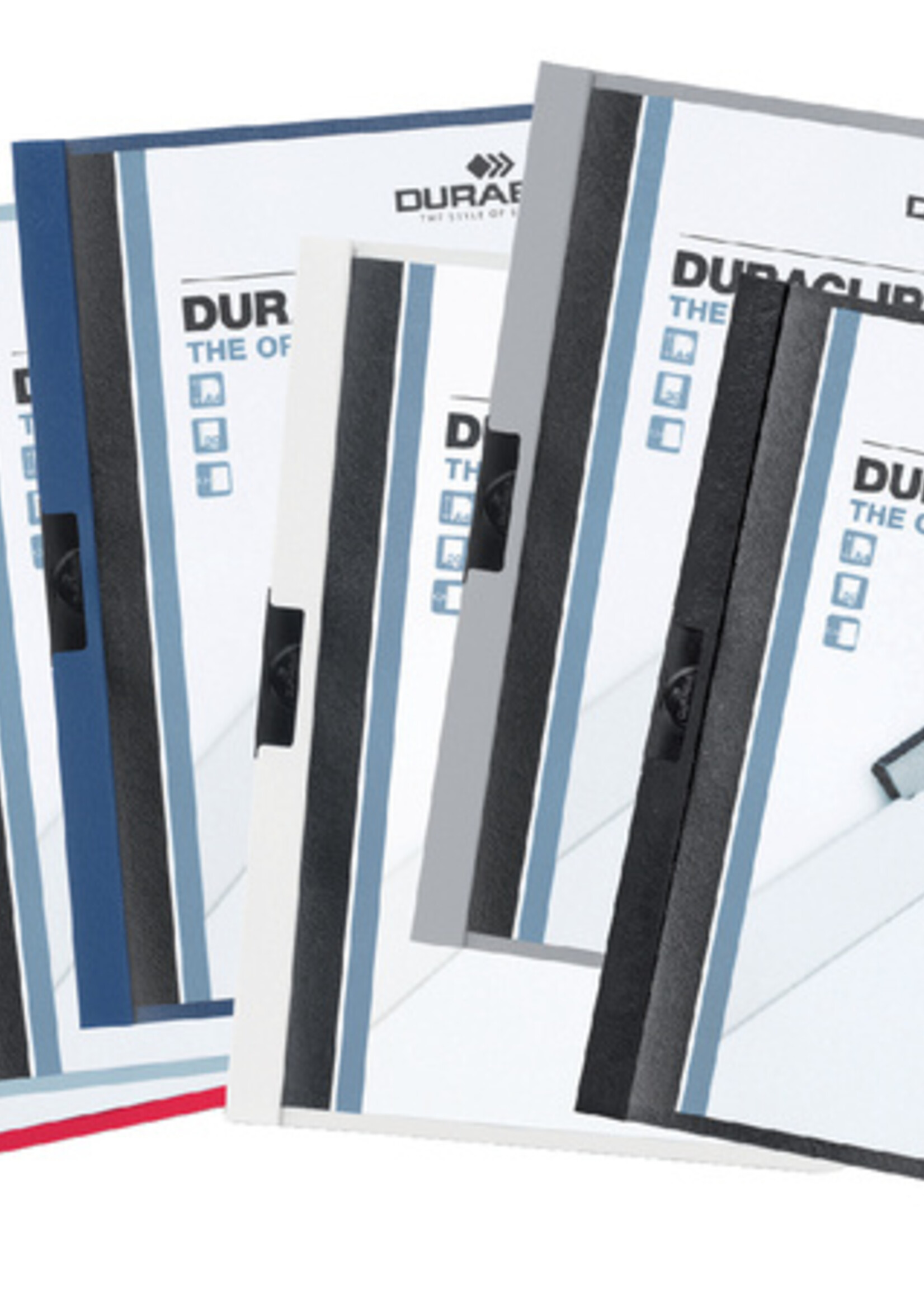 Durable Klemmap Durable Duraclip A4 3mm 30 vellen lichtblauw