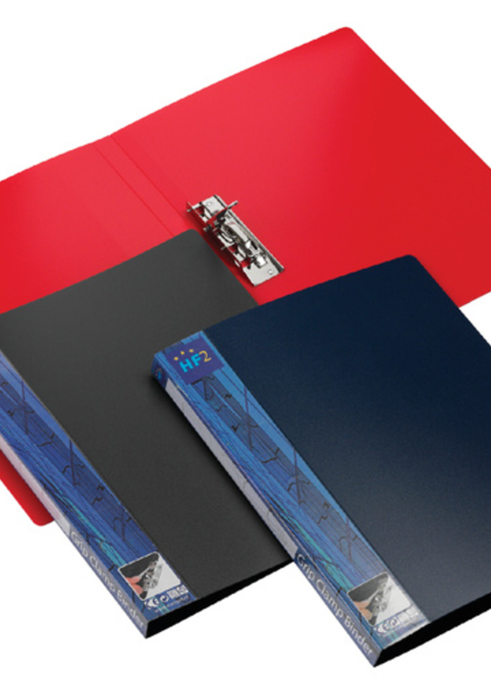 HF2 Chemise à clip HF2 A4 mécanisme à levier anthracite