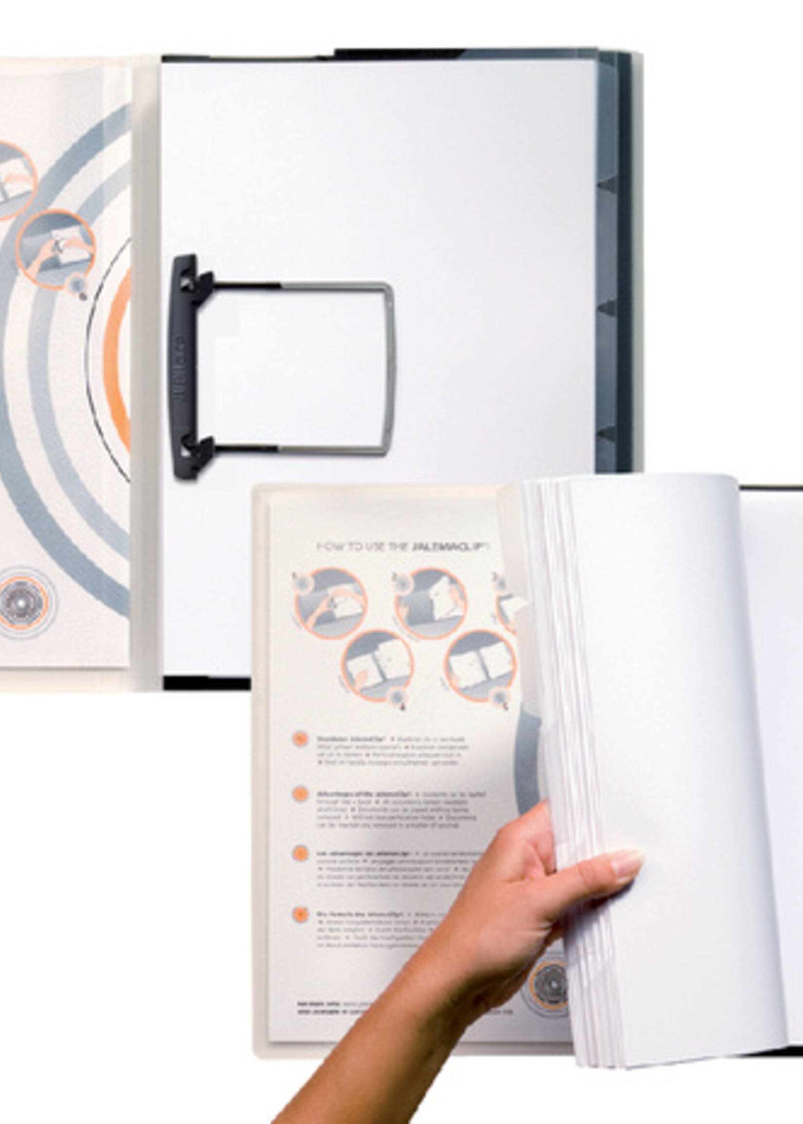 Jalema Offertemap Jalema A4 met 5 tabbladen zwart