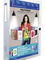 Oxford Boîte de classement Elba Polyvision 40 mm + pochette trans