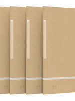 Oxford Elastobox Oxford Touareg A4 35mm 500gr beige/wit