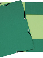 Exacompta Chemise à élastique Exacompta Forever carton vert foncé